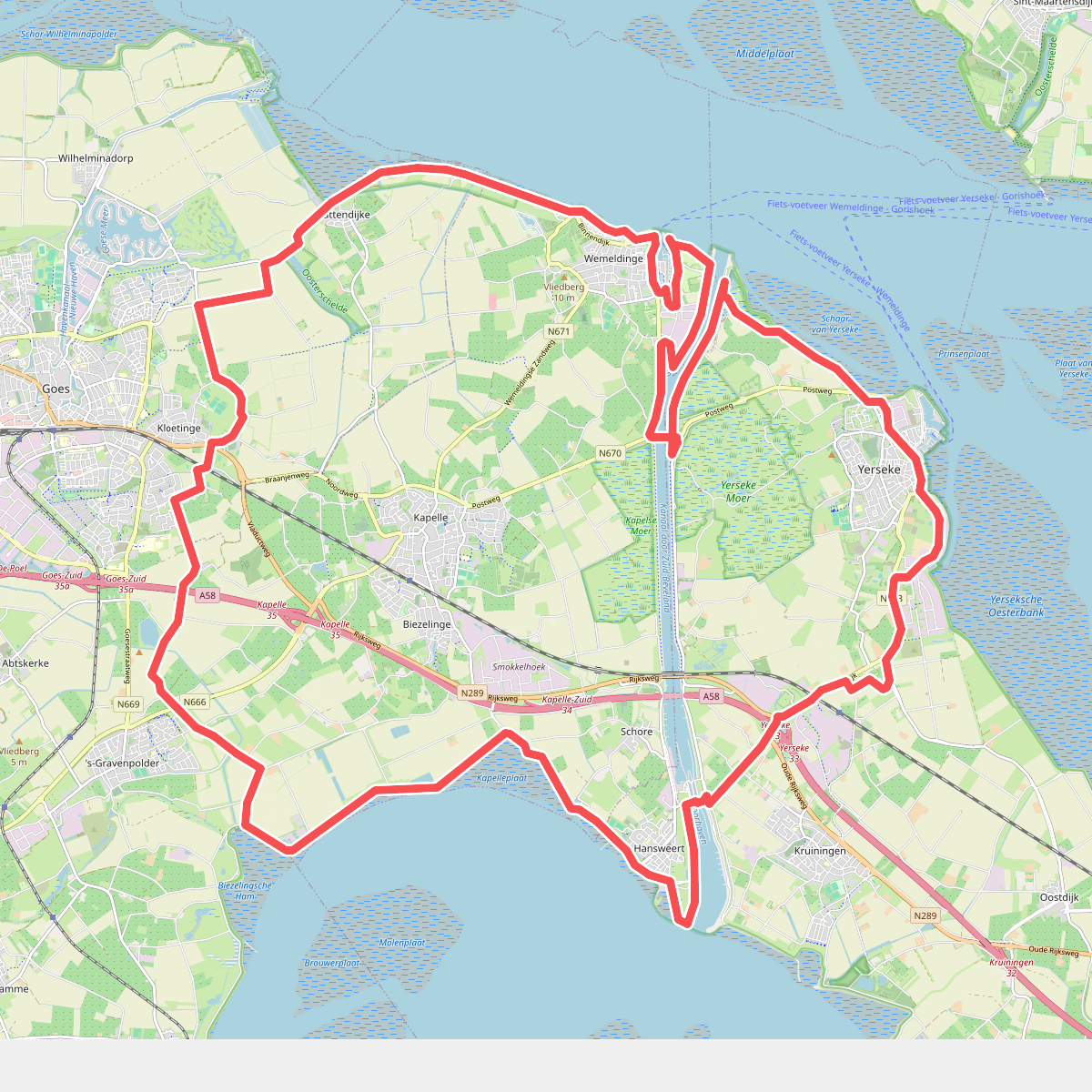 Zilte route langs mosselen en oesters