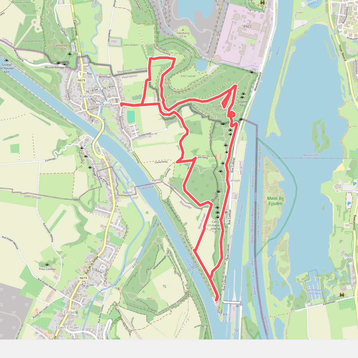 7 Summits d’n Observant-route