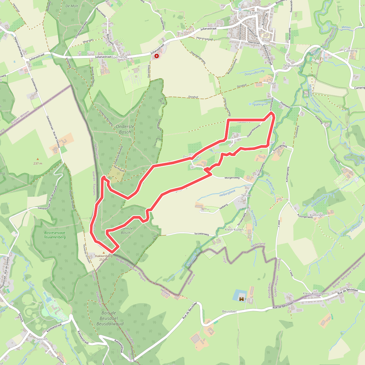 7 Summits Hakkenberg-route