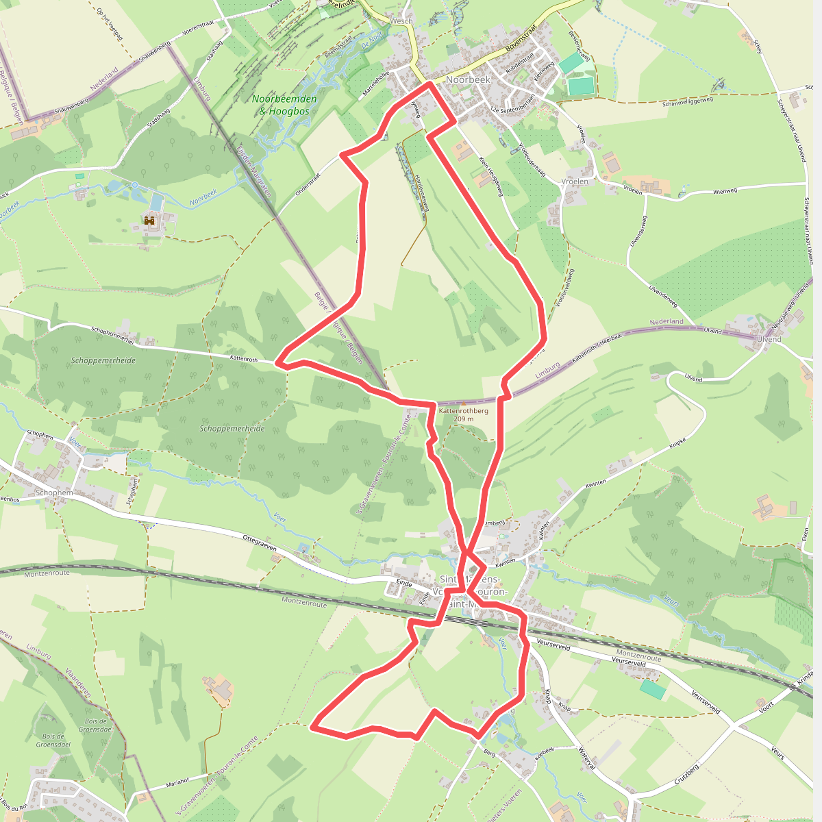 7 Summits Kattenroth-route