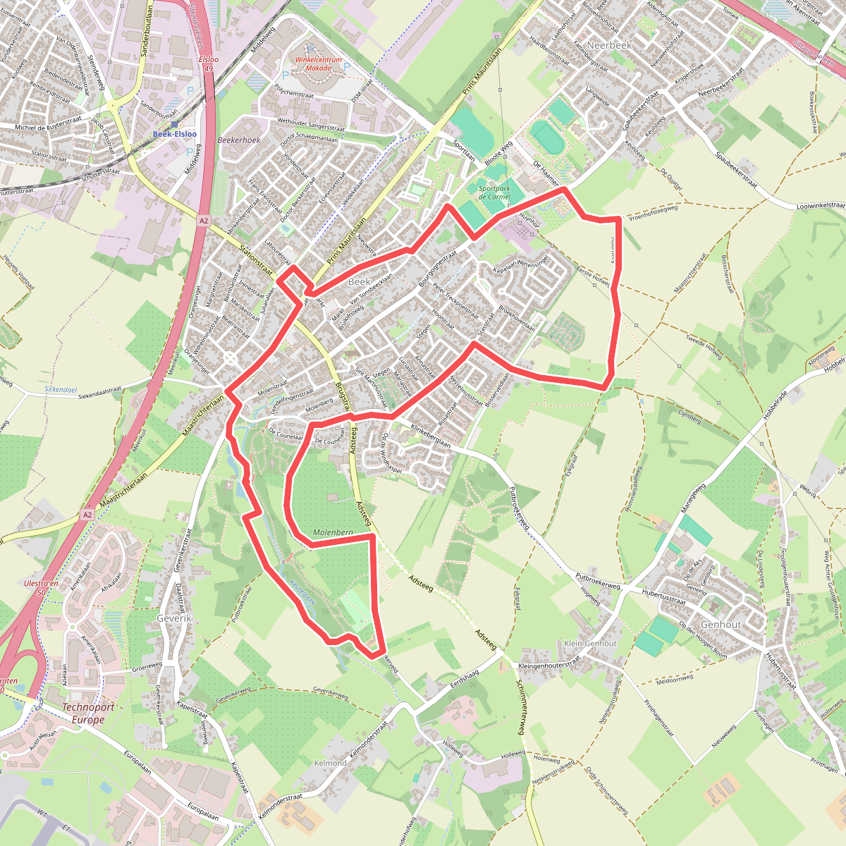 Bandkeramiek BK7 Beek