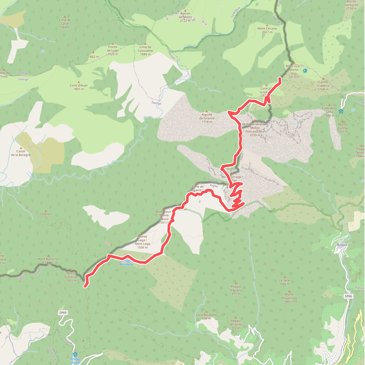 Colle Scarassan - Sella d'Agnaira