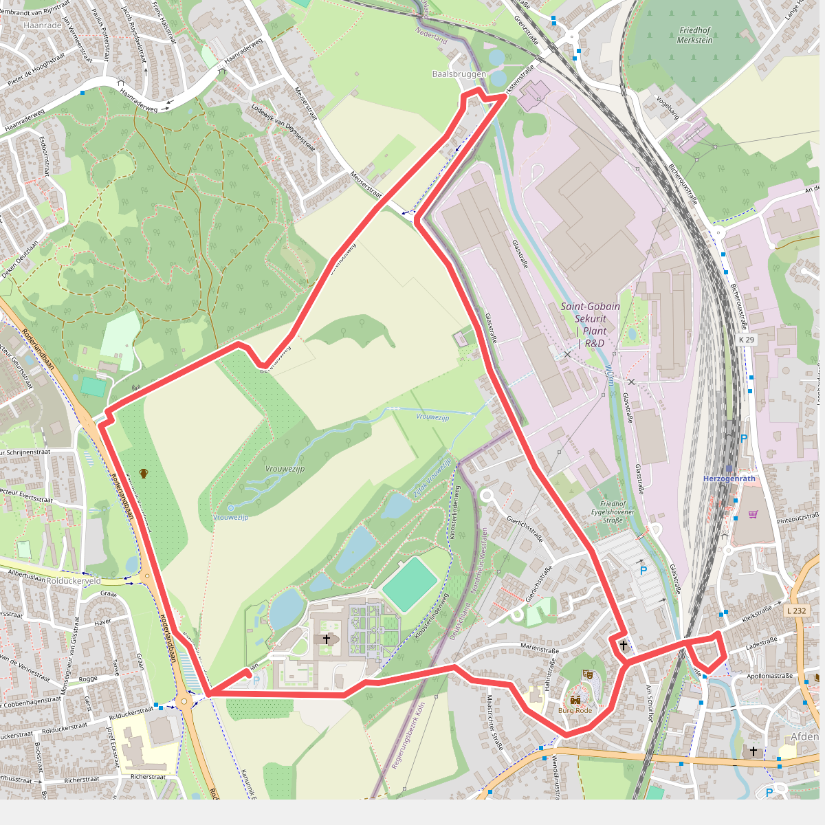 Bokkenrijdersroute KR1 Kerkrade