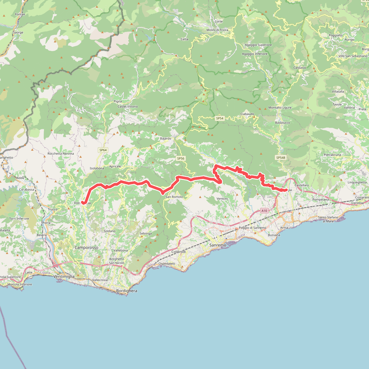 Sentiero Liguria - Tappa 27 - variante 1