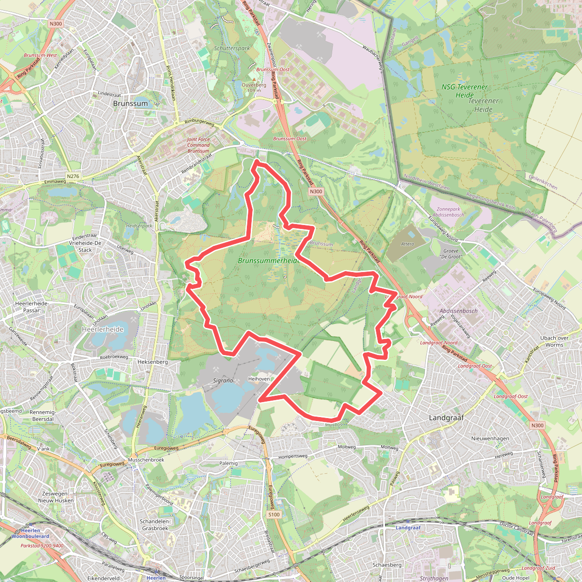 Brunssummerheide Donker Groen NM3 Brunssum