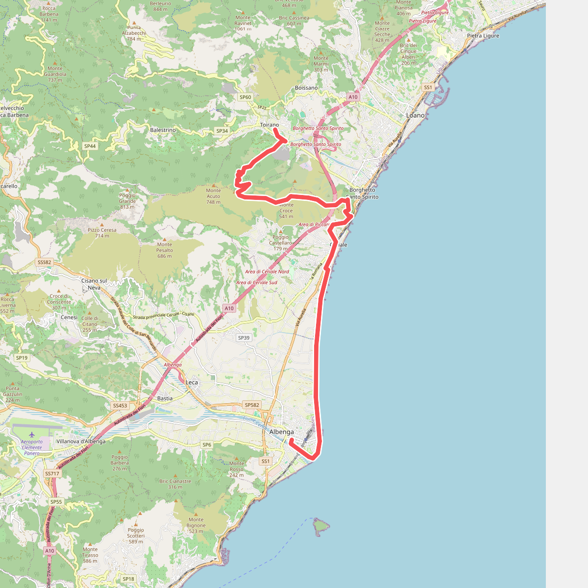 Sentiero Liguria - Tappa 22