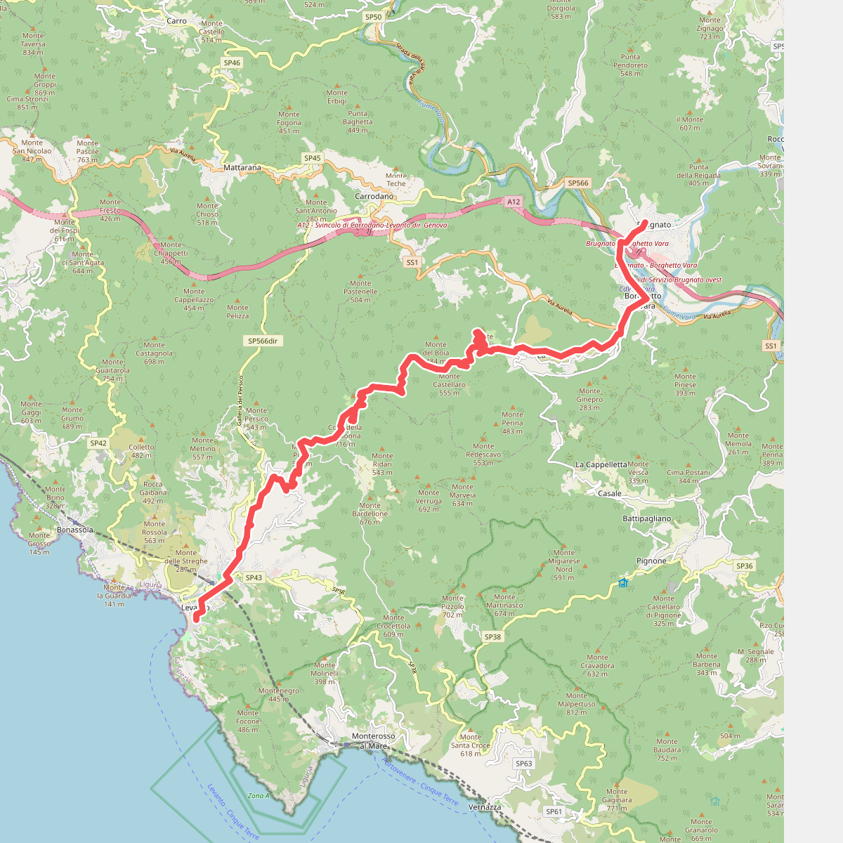 La via dei Monti: Tappa 1