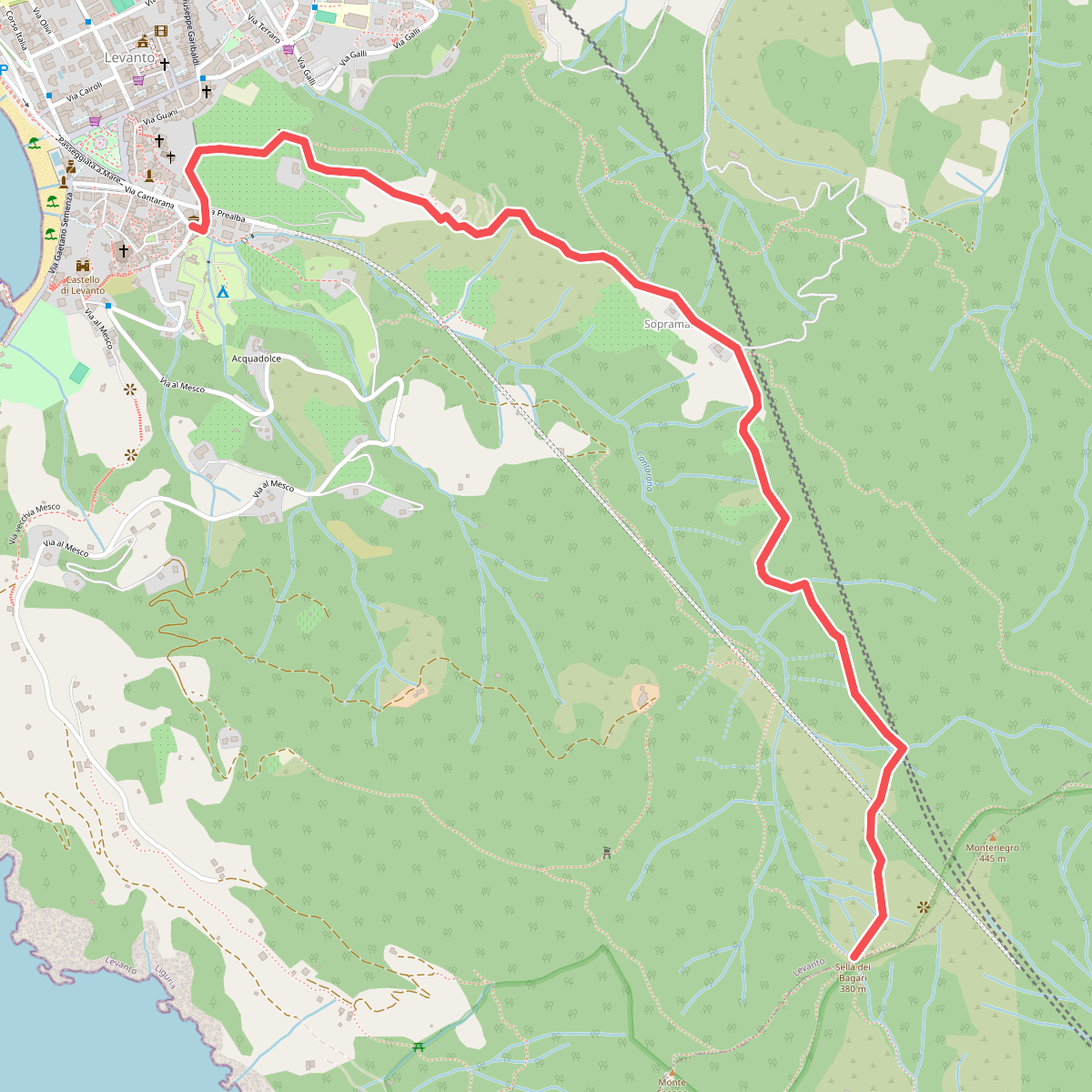 Levanto – Colla dei Bagari