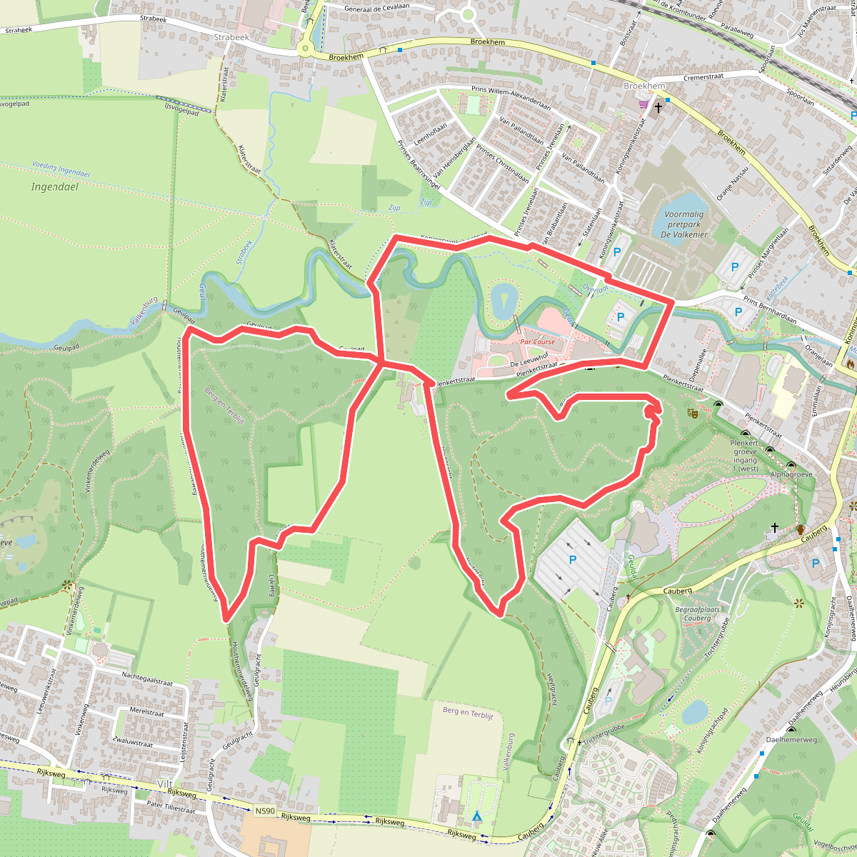 Buitengoedroute Va8 Valkenburg aan de Geul