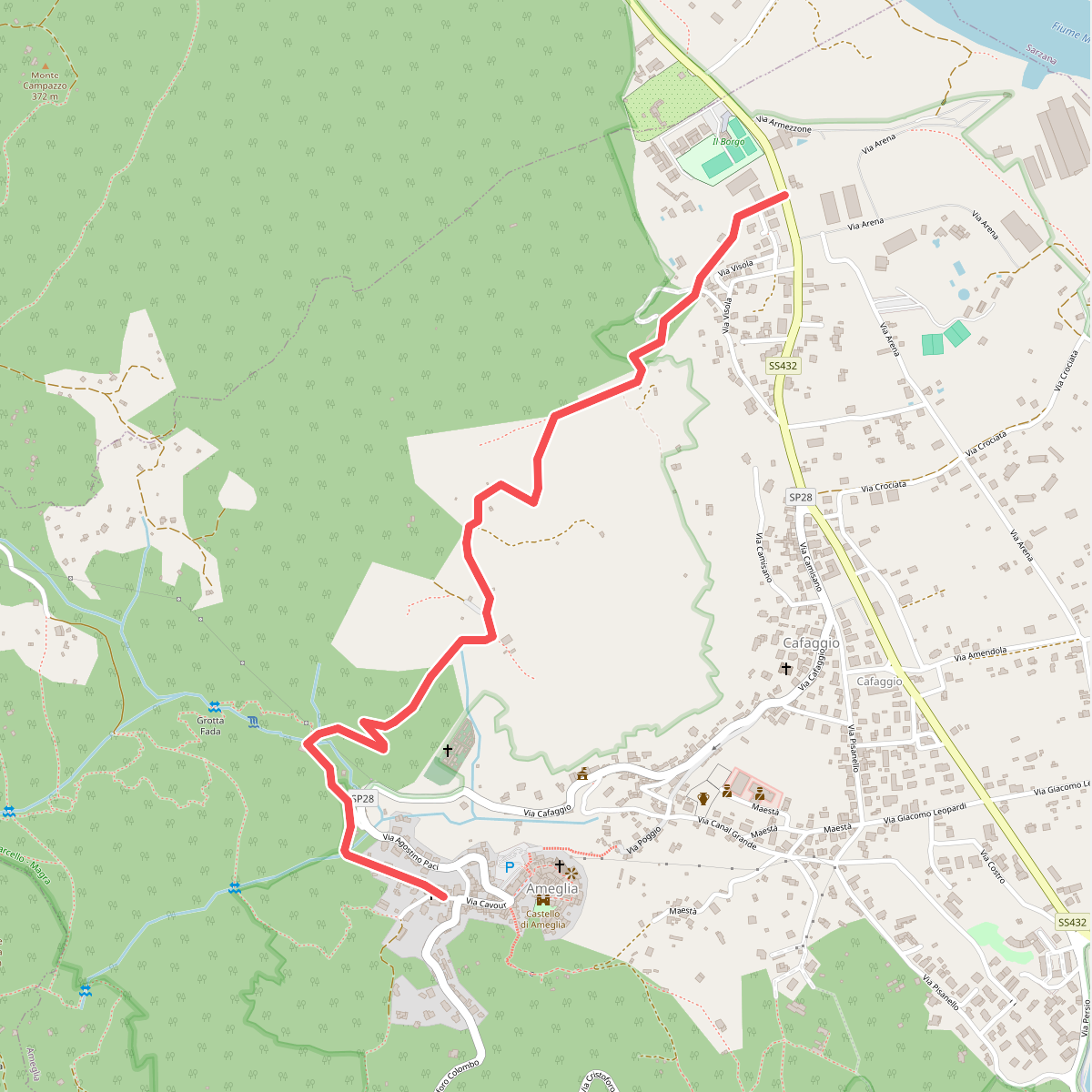 Fiume Magra – Camisano – C. Pianca – Ameglia
