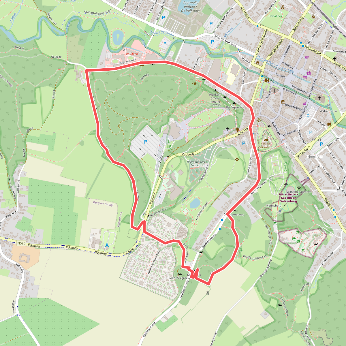 Cauberg & Daalhemmerweg Va4 Valkenburg aan de Geul