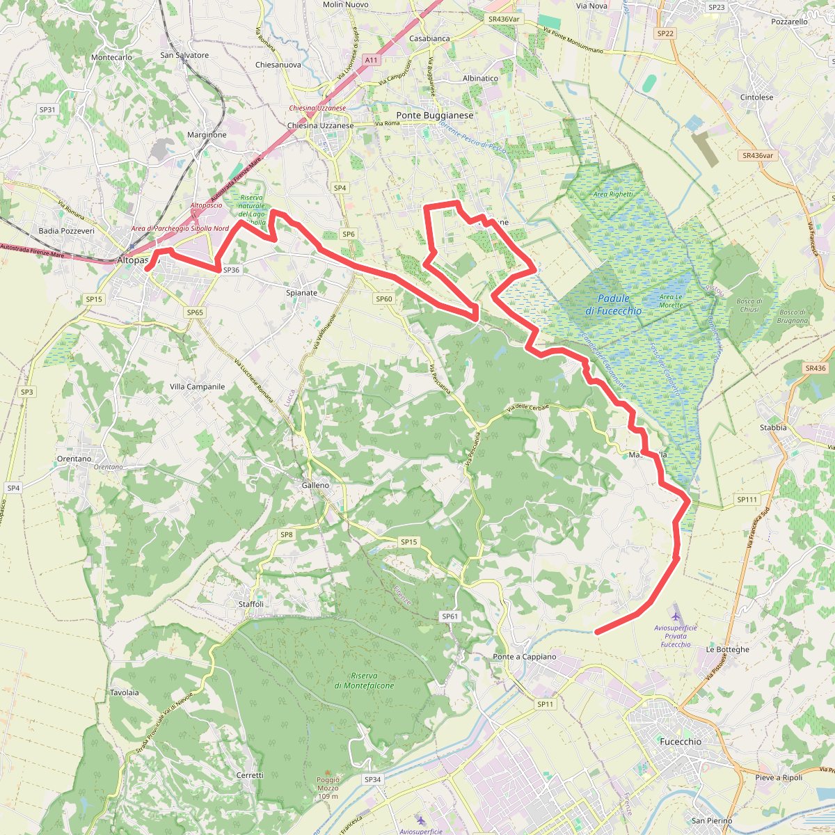 Via Francigena - Variante d'acqua