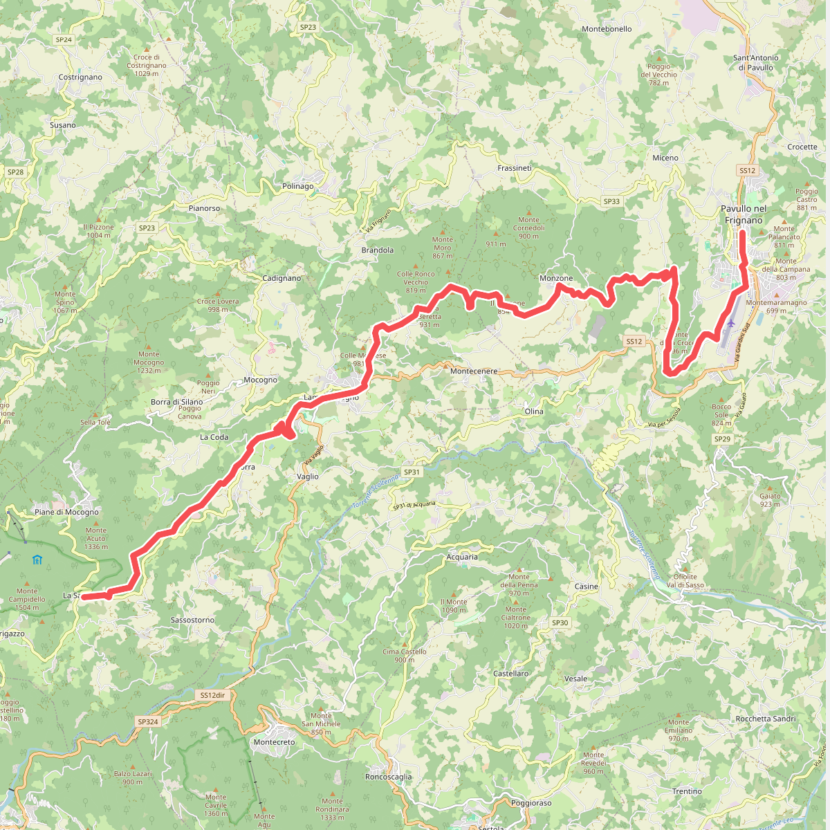 Via Vandelli - Tappa 3