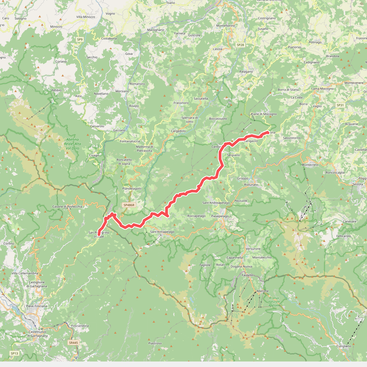 Via Vandelli - Tappa 4