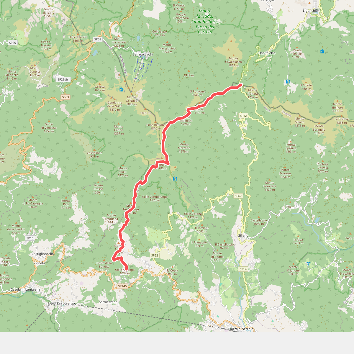 Garfagnana Trekking - Tappa 6