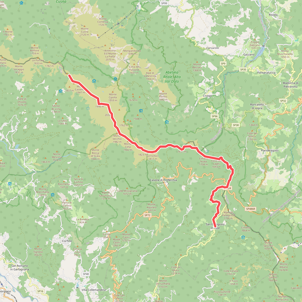 Garfagnana Trekking - Tappa 8