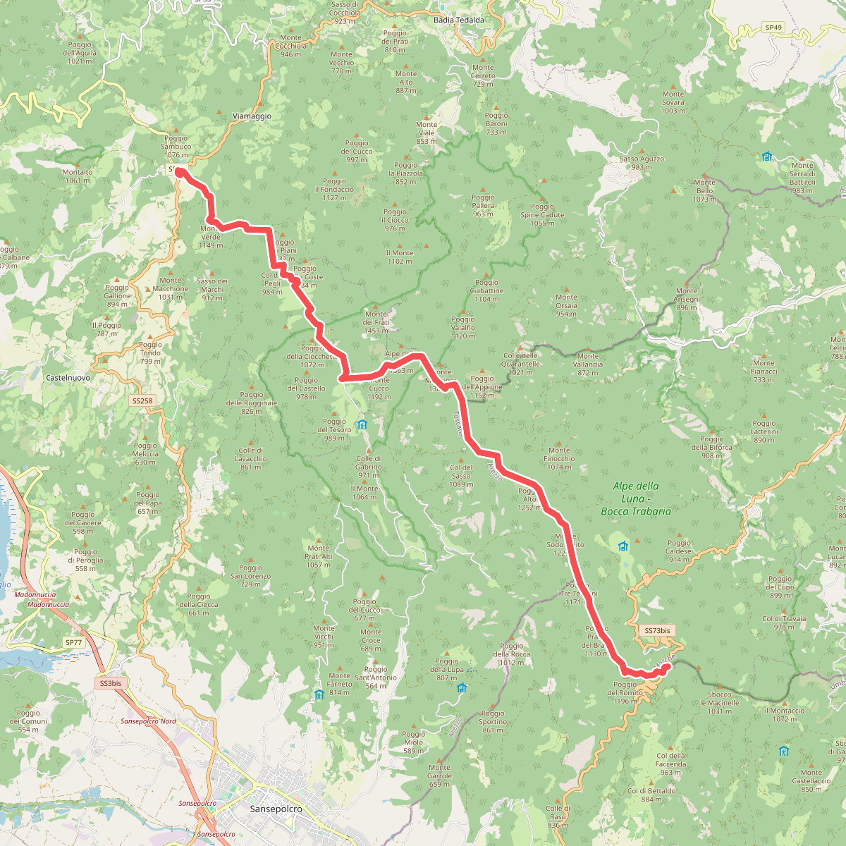 Grande Escursione Appenninica - Tappa 1