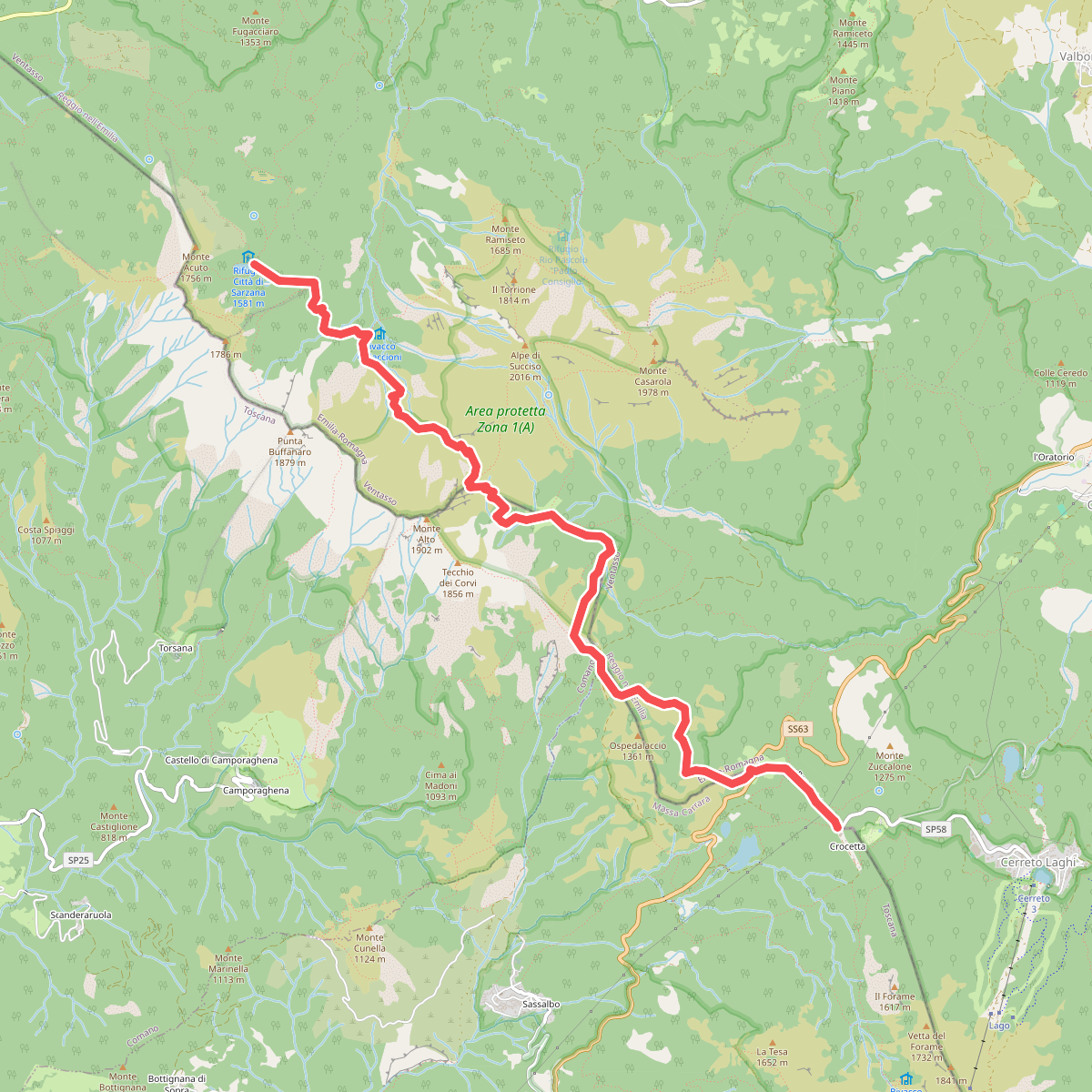 Grande Escursione Appenninica - Tappa 20
