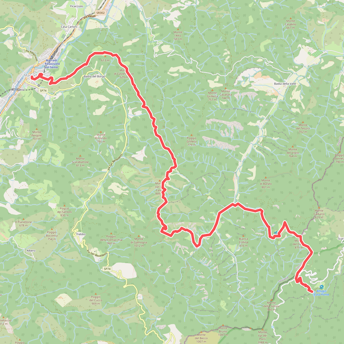 Alta Via dei Parchi: Tappa 18