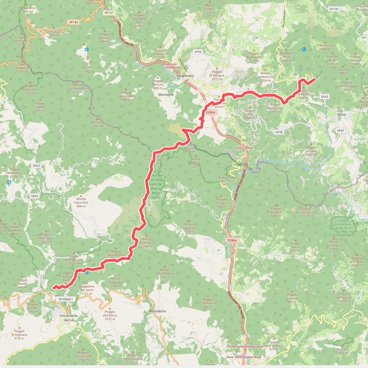 Alta Via dei Parchi: Tappa 25