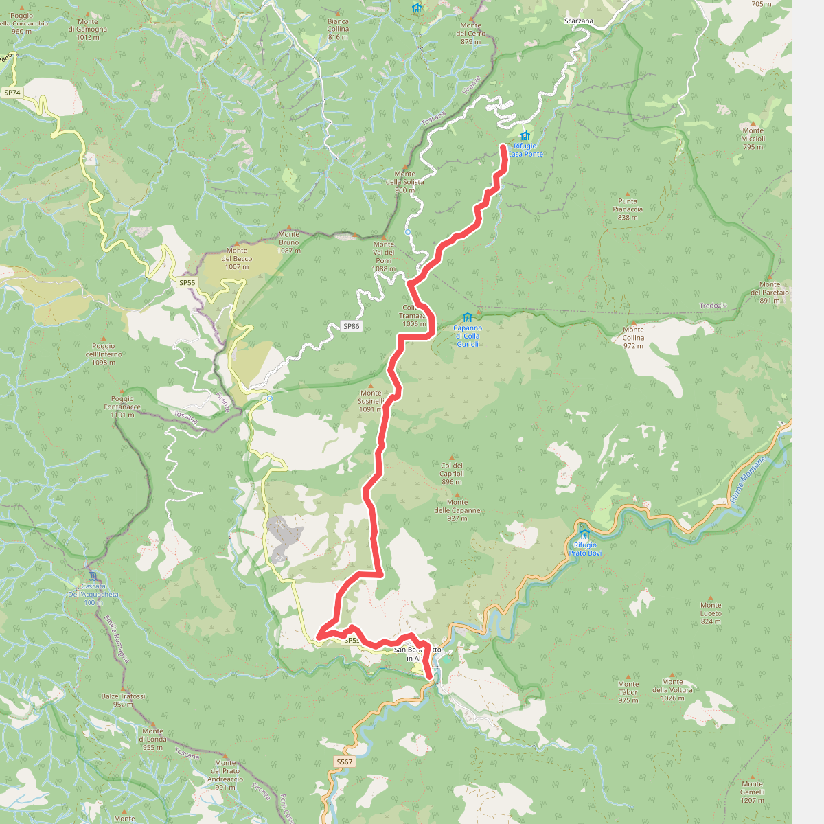 Alta Via dei Parchi: Tappa 19