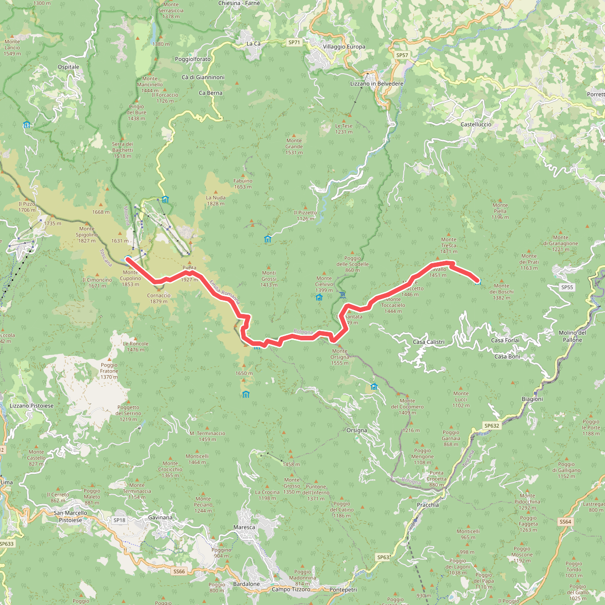 Alta via dei Parchi: Tappa 10