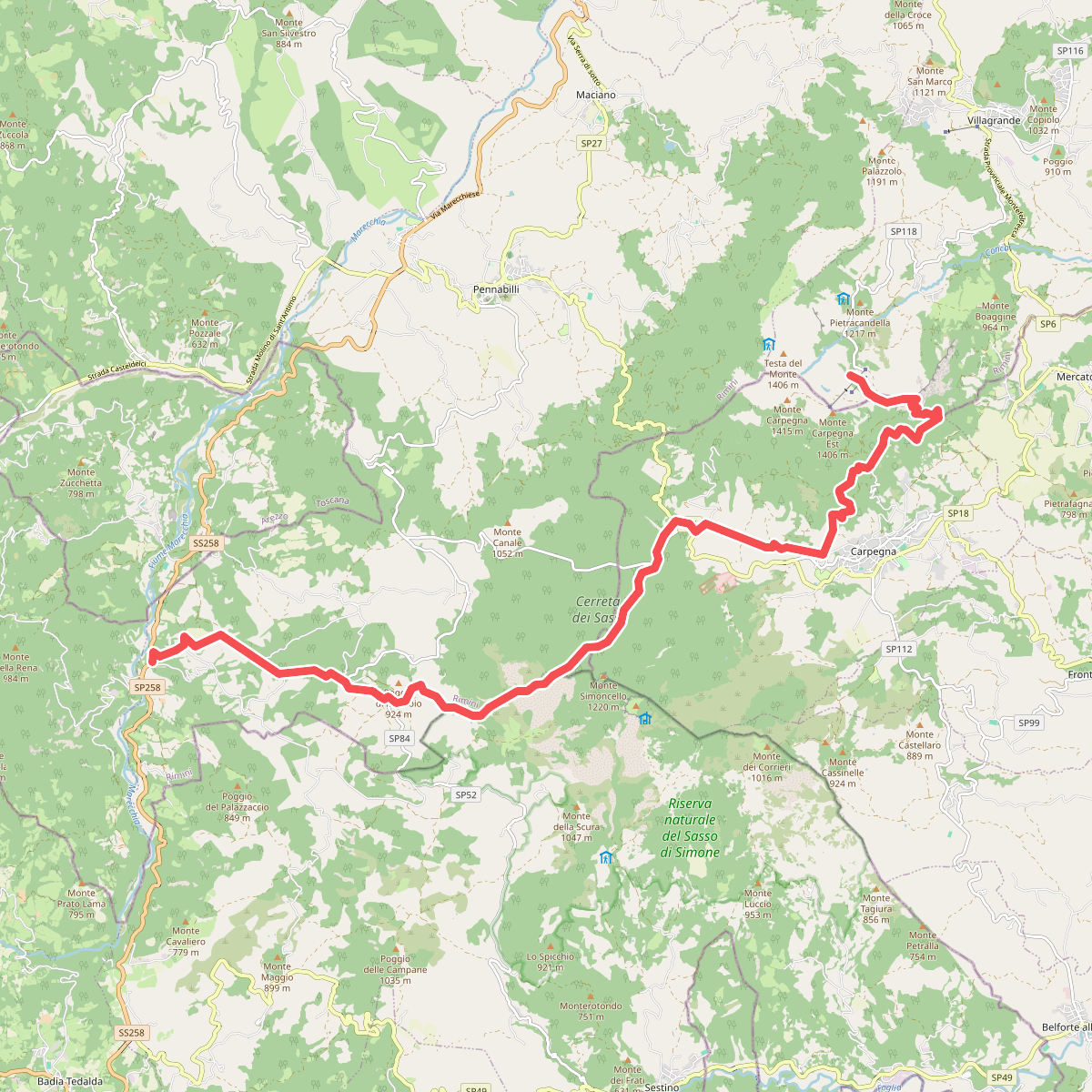 Alta Via dei Parchi: Tappa 27