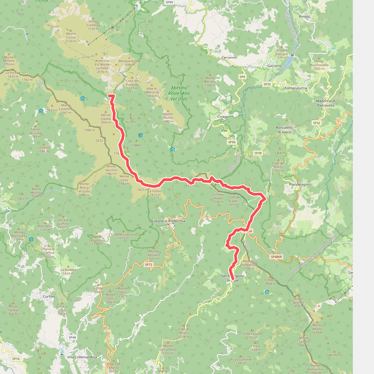 Alta via dei Parchi: Tappa 06