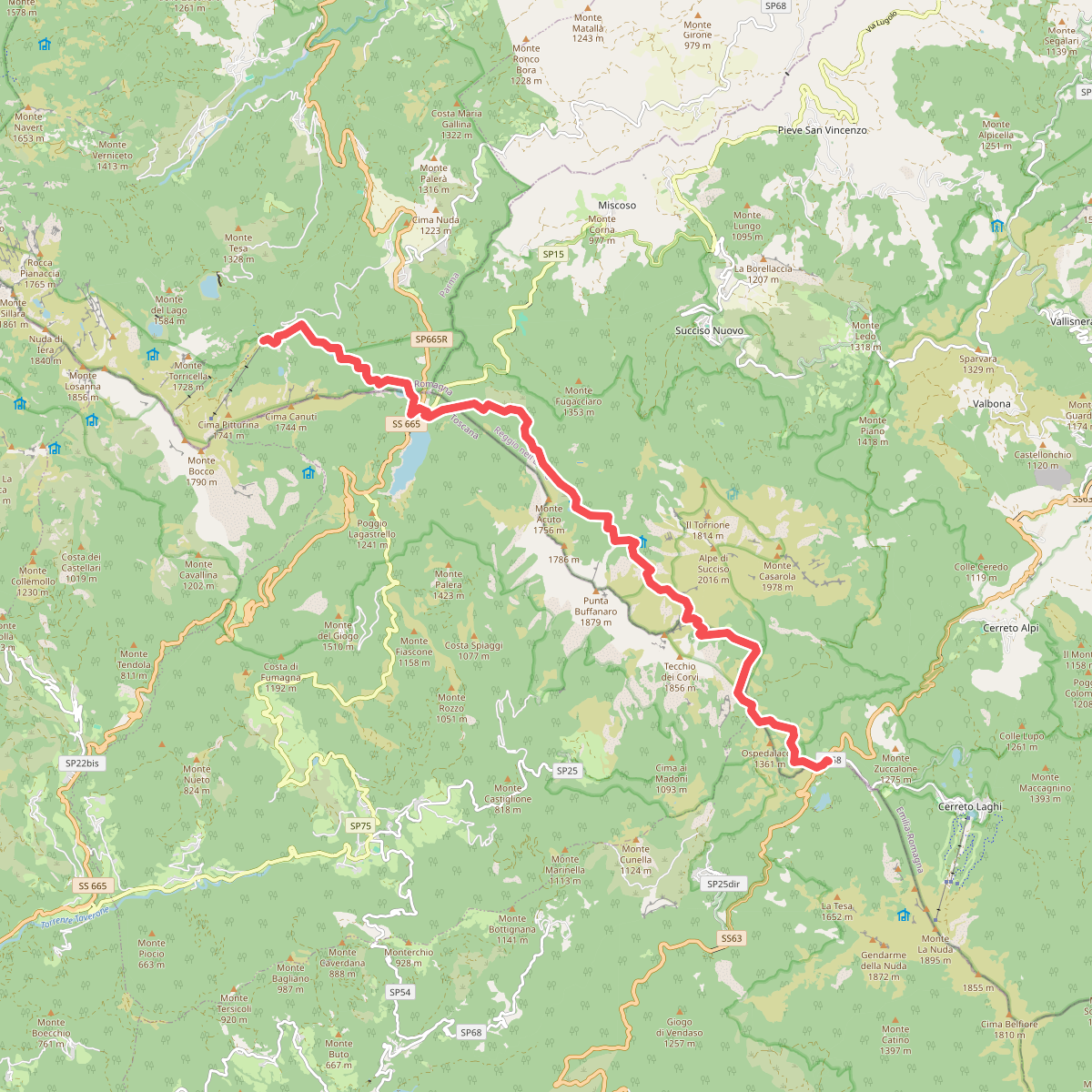 Alta via dei Parchi: Tappa 03