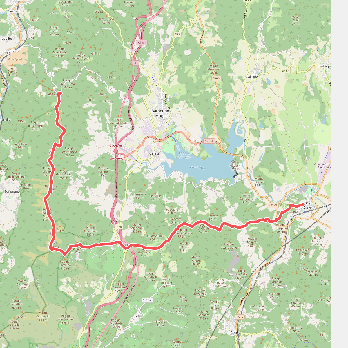 Sorgenti di Firenze Trekking – Anello Principale: Tappa 9