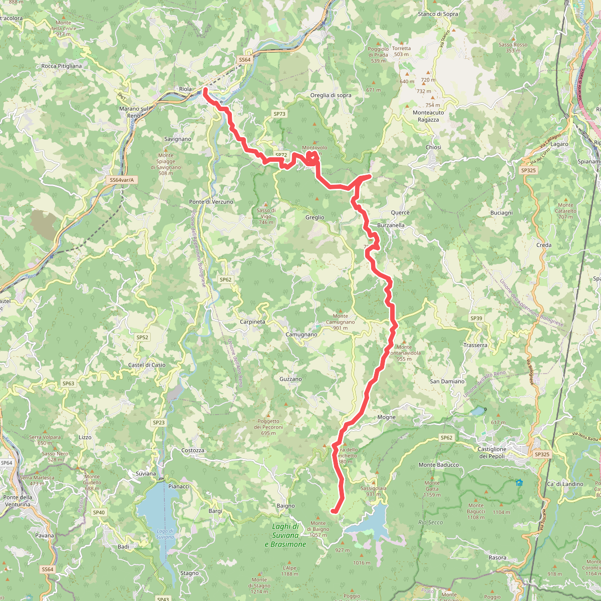 Percorso CAI 039