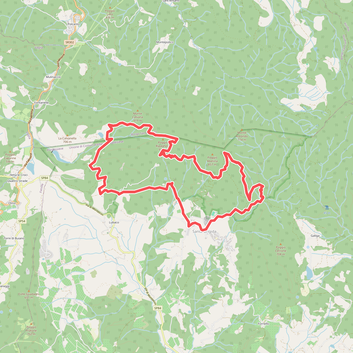 Sentiero delle Burraie
