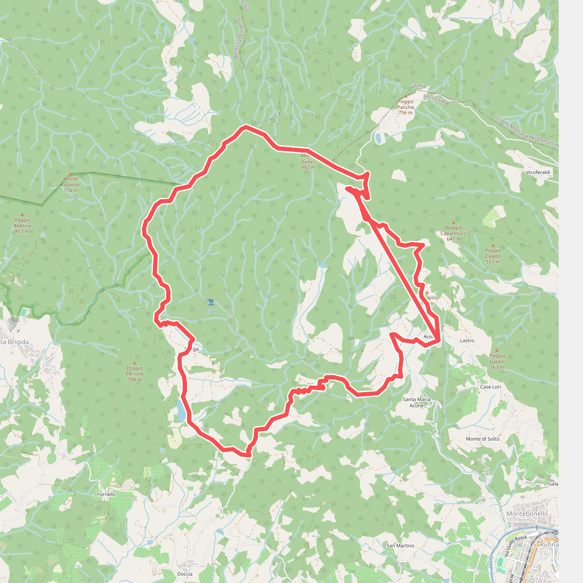 Sorgenti di Firenze Trekking – Anello 3: Nei territori degli antichi castelli