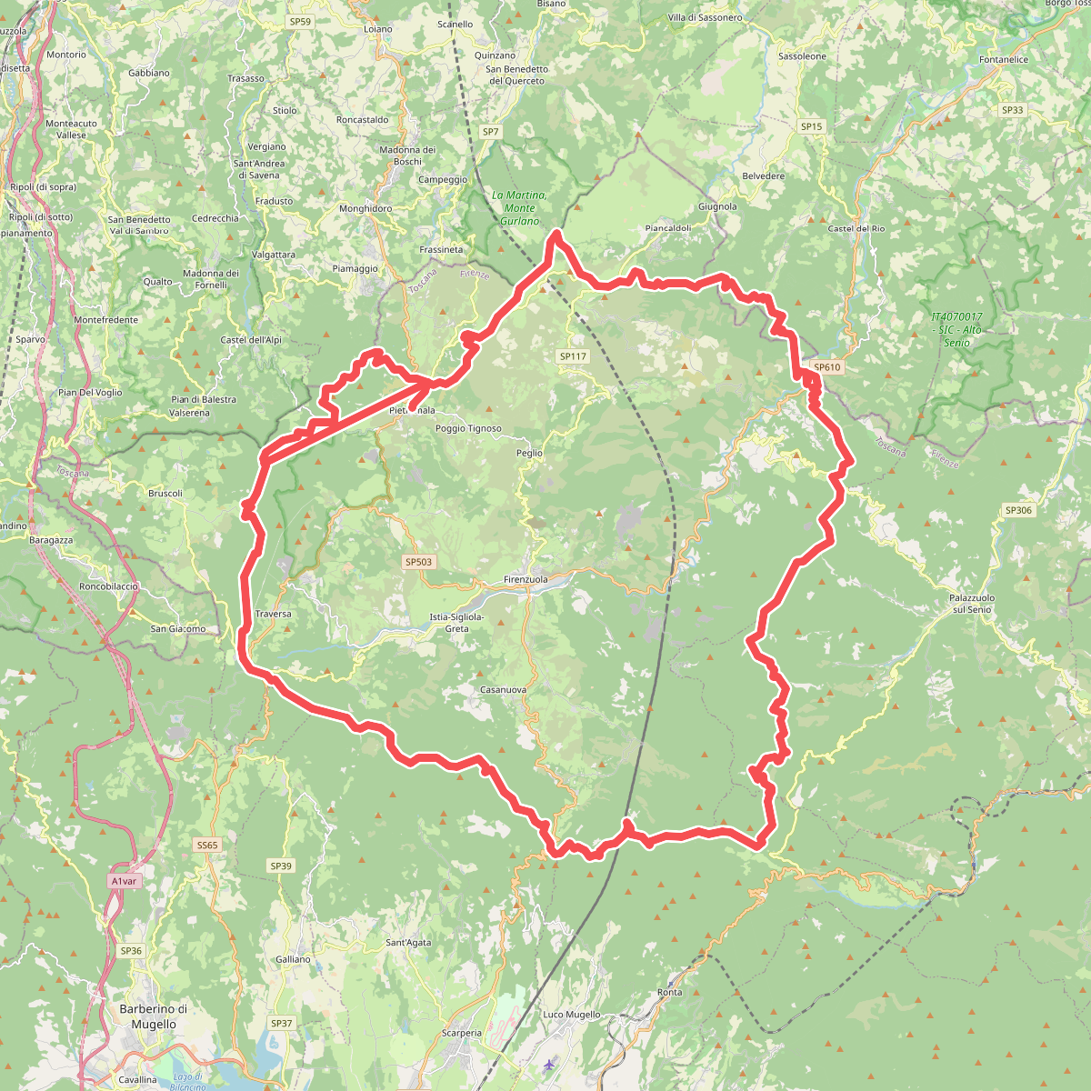 Alte Vie di Firenzuola