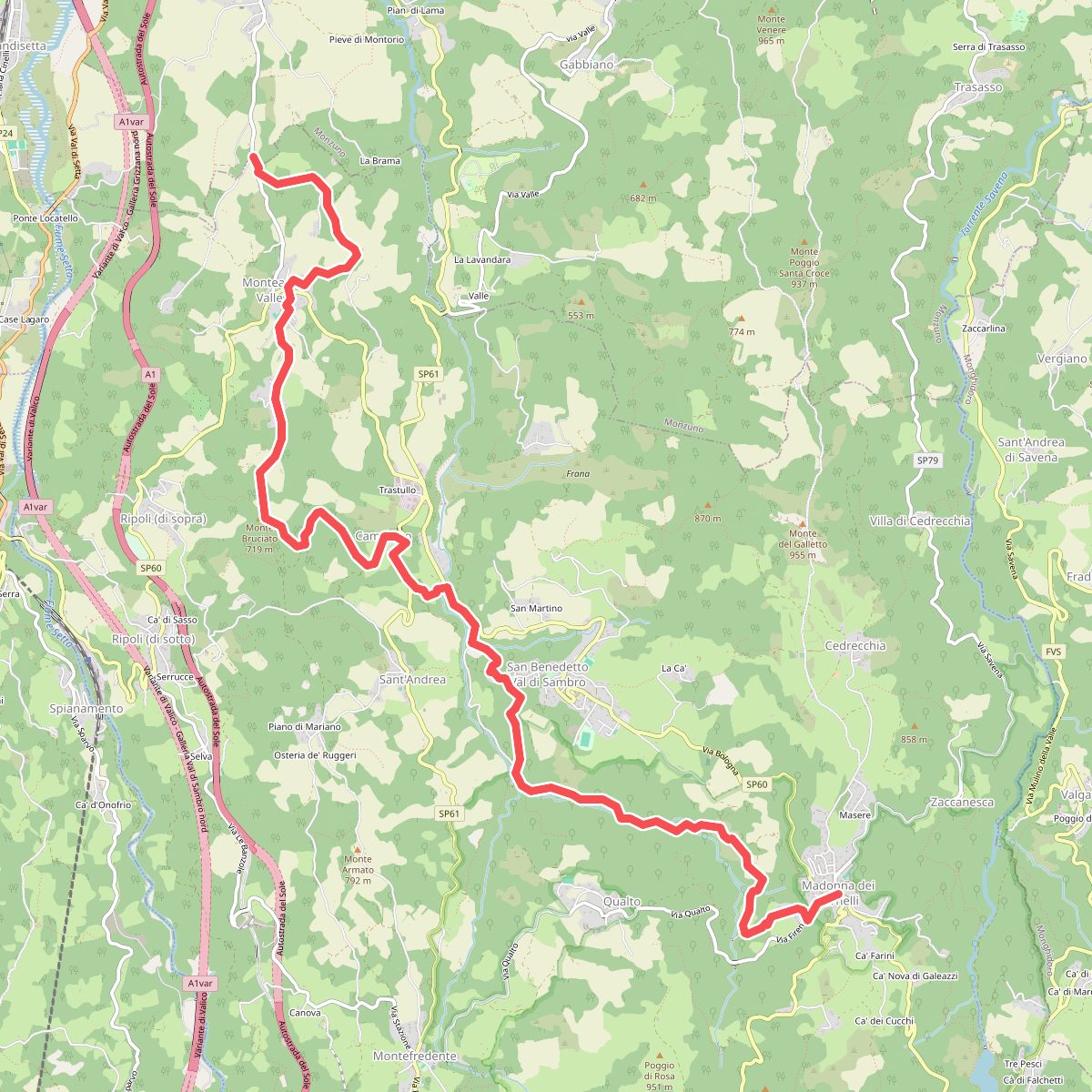 Percorso CAI 024