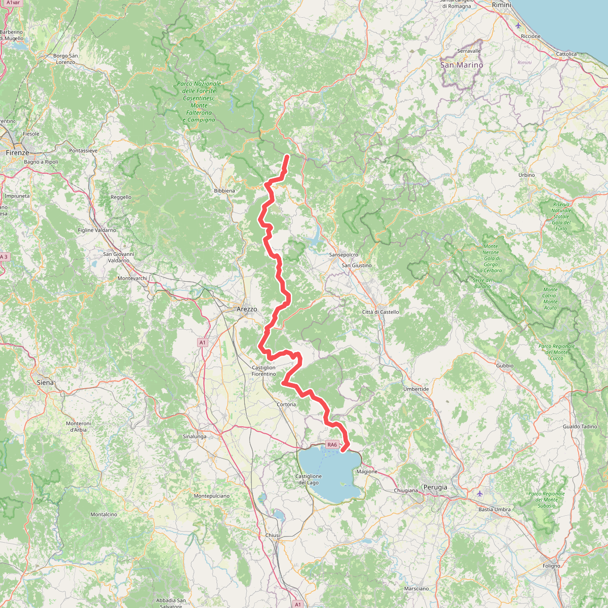Sentiero CAI 50