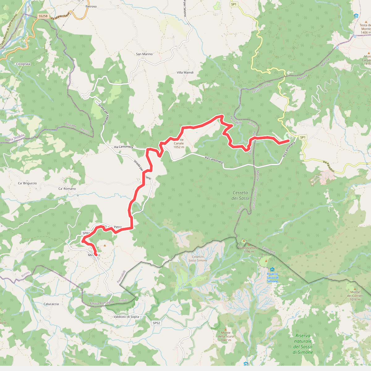 Alta Via dei Parchi: Tappa 27VAR