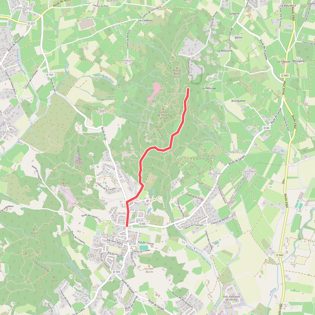 Des Alpes à la Nouvelle Aquitaine · Gargas - Perréal