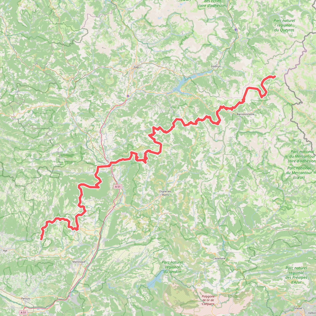 Des Alpes à la Nouvelle Aquitaine · Pont de la Blaque – Saint-Paul-sur-Ubaye