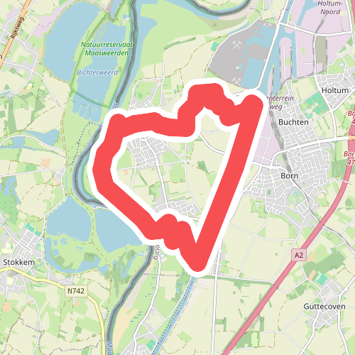 Grevenbicht langs Obbicht SG04 Sittard-Geleen