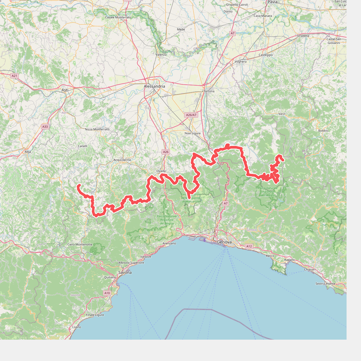 Cammino Piemonte Sud