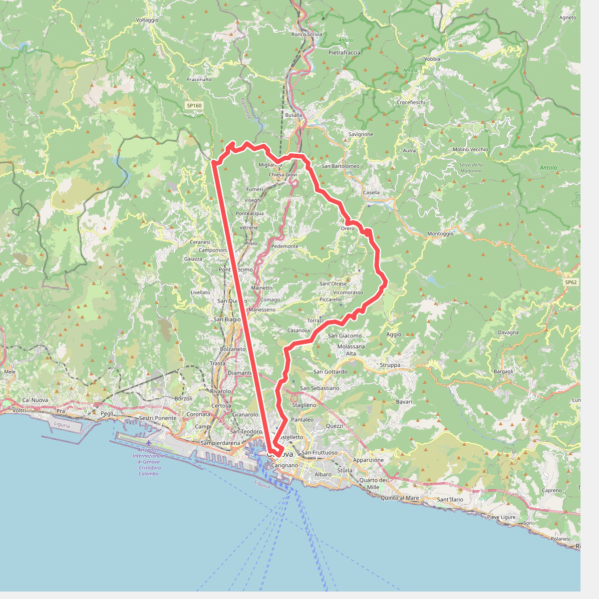Sentiero Liguria - Tappa 13 Variante 1