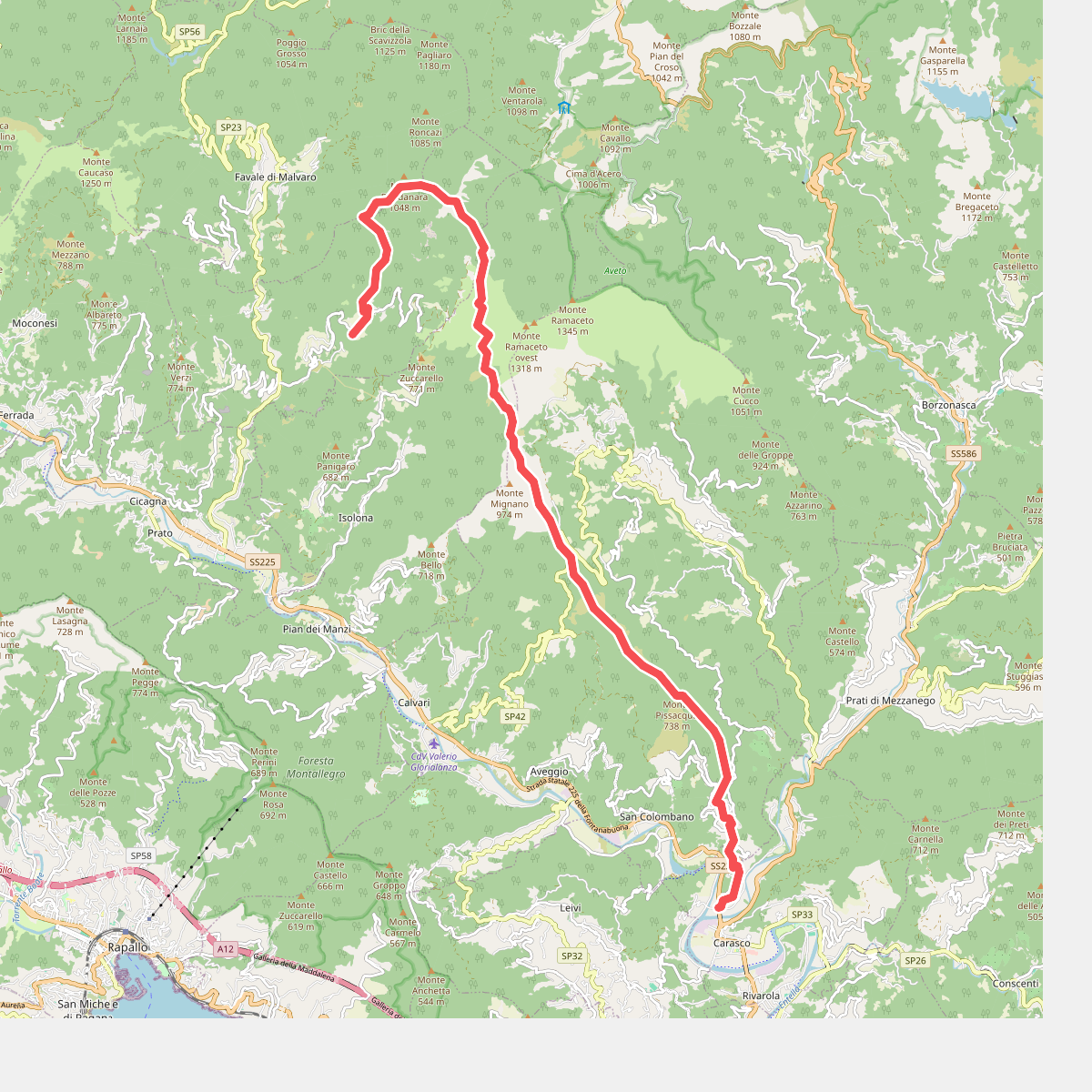 Itinerario del 7 Passi