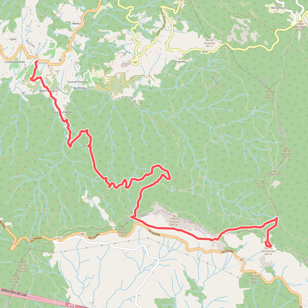 Missano - Monte San Nicolao