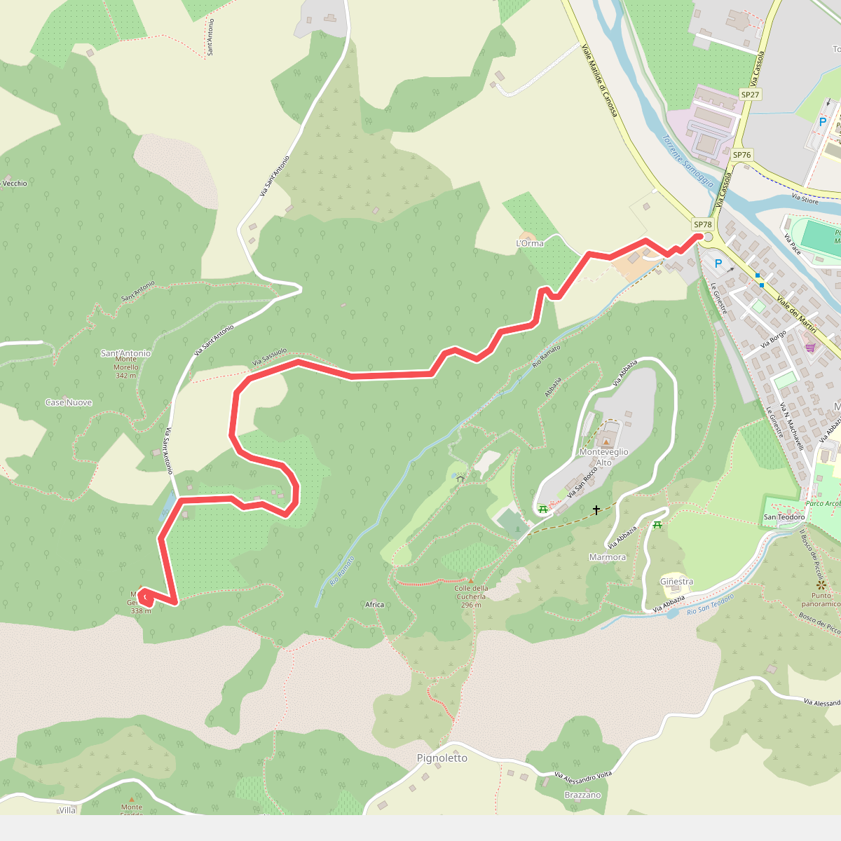 Salita al Monte Gennaro