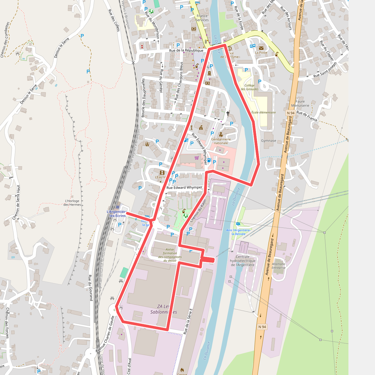 Balade du circuit industriel