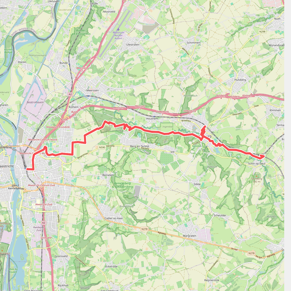 NS-wandeling Valkenburg a/d Geul