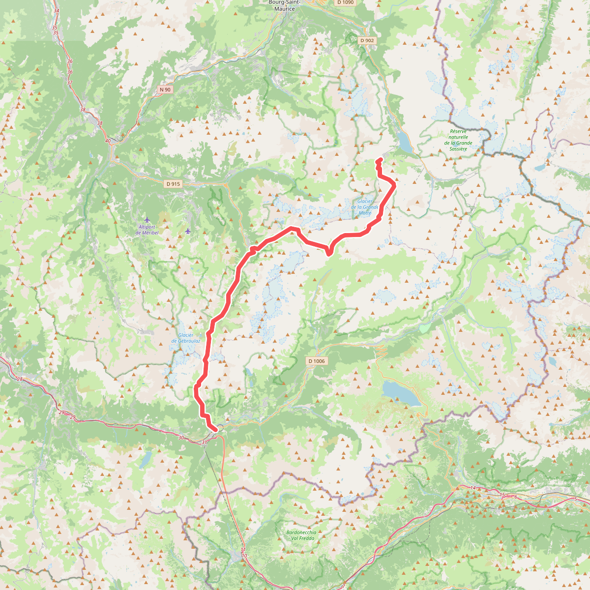 GR 55 La Vanoise