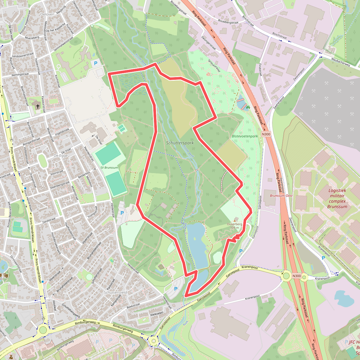 Parelpad Schutterspark