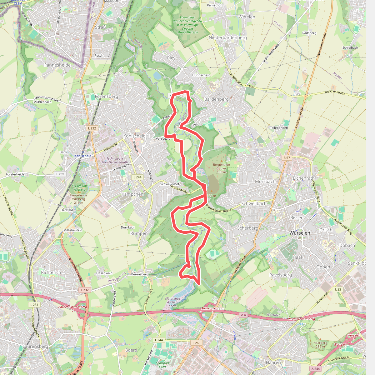 Pauline von Borghese route KR8 Kerkrade